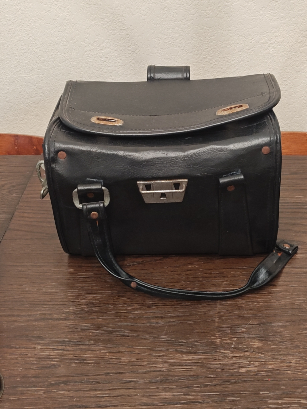 Vintage Leather Camera Bag